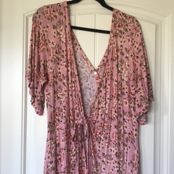 Latched Mama Labor and Postpartum Wrap Dress Sz XL NWT - Picture 5 of 7